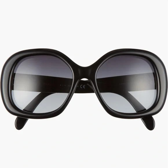 Celine | Accessories | Nwot Celine 55mm Gradient Black Round  display picture 2